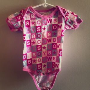 Cowboys onesie